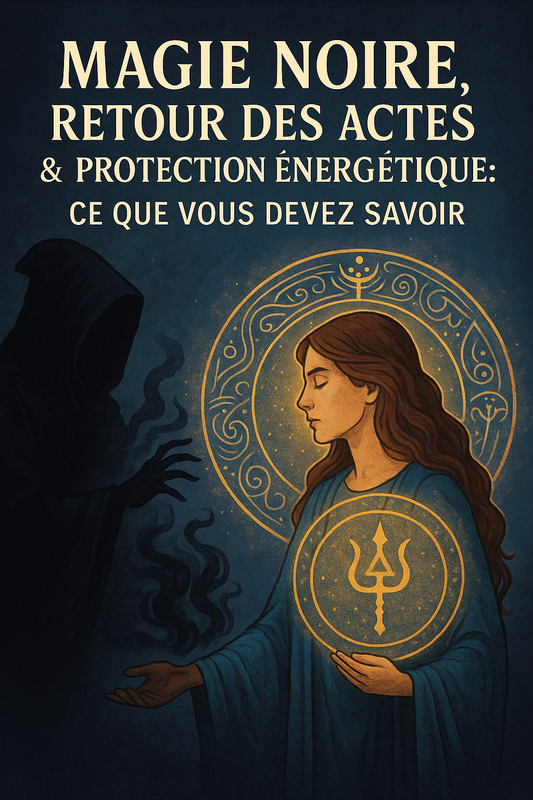 Magie noire, Loi du Retour et protection sacrée : dans l’invisible, tout s’équilibre. Ce que tu portes peut être libéré. Ce que tu rayonnes, te protège.