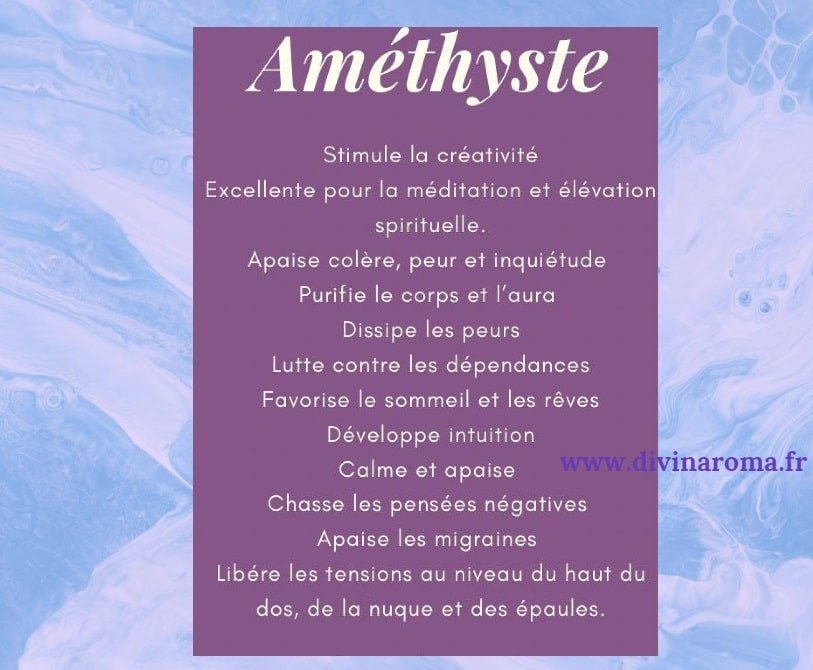 Améthyste Goutte - Divinaroma
