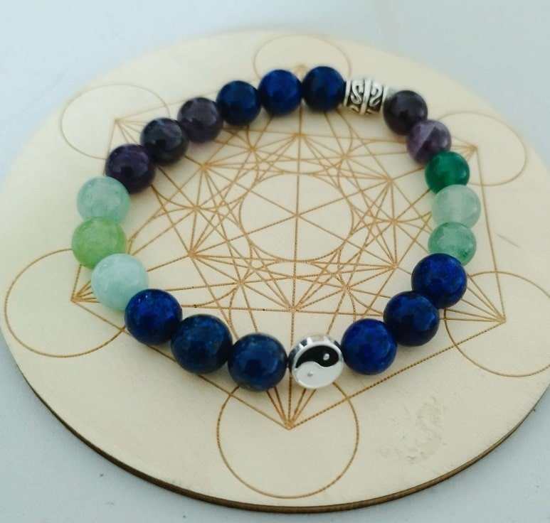 Bracelet Chimio - Divinaroma Lithothérapie Bracelet en pierres naturelles