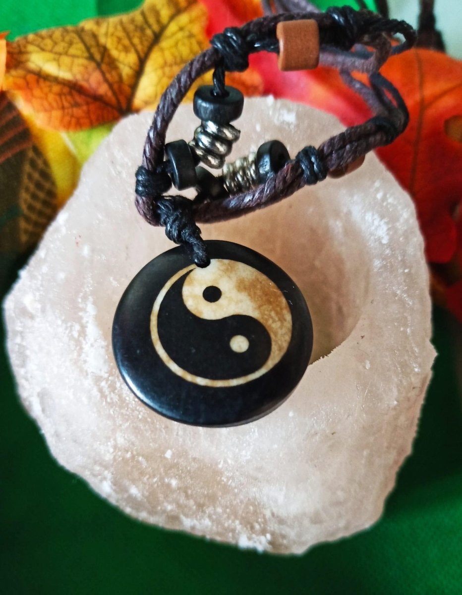 Collier Équilibre en bois - Divinaroma