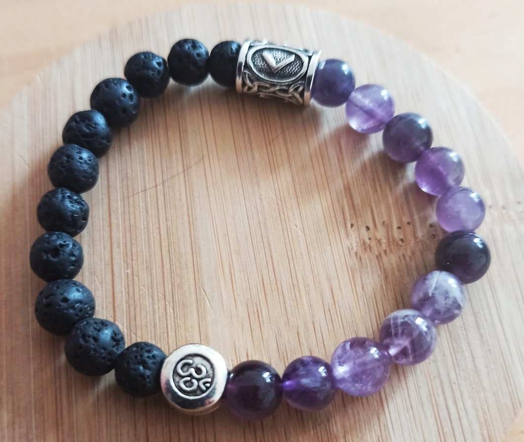 Lot de 2 bracelets couples à distance - Divinaroma