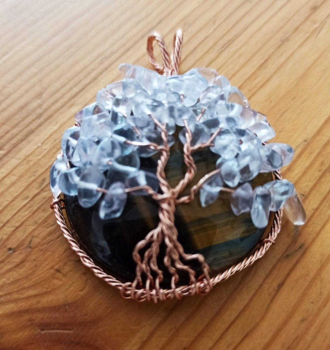 Oeil de Tigre et Cristal de Roche - Divinaroma