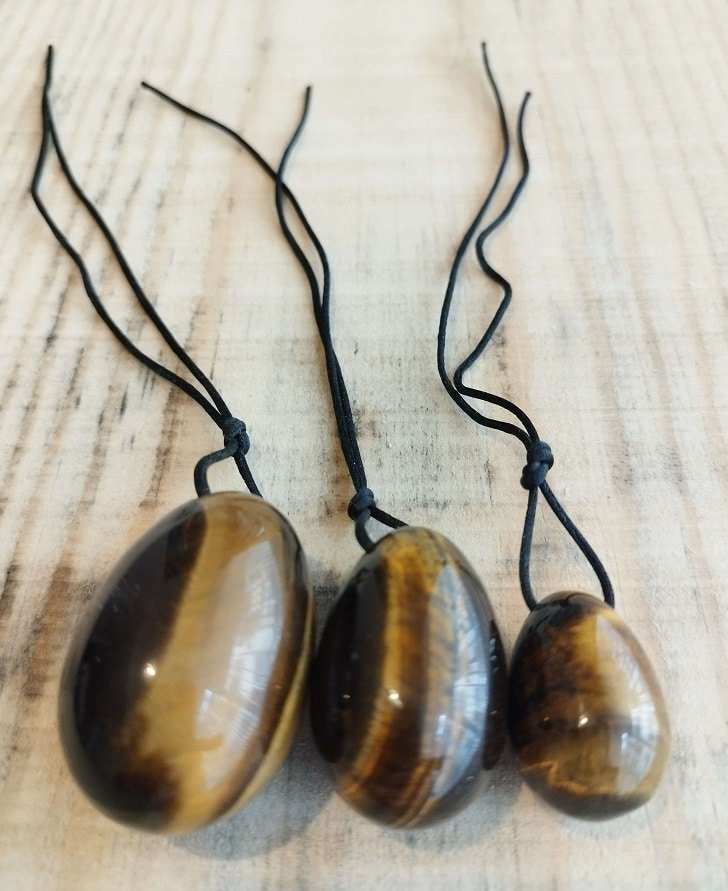 Oeufs de Yoni en Œil de Tigre - Divinaroma