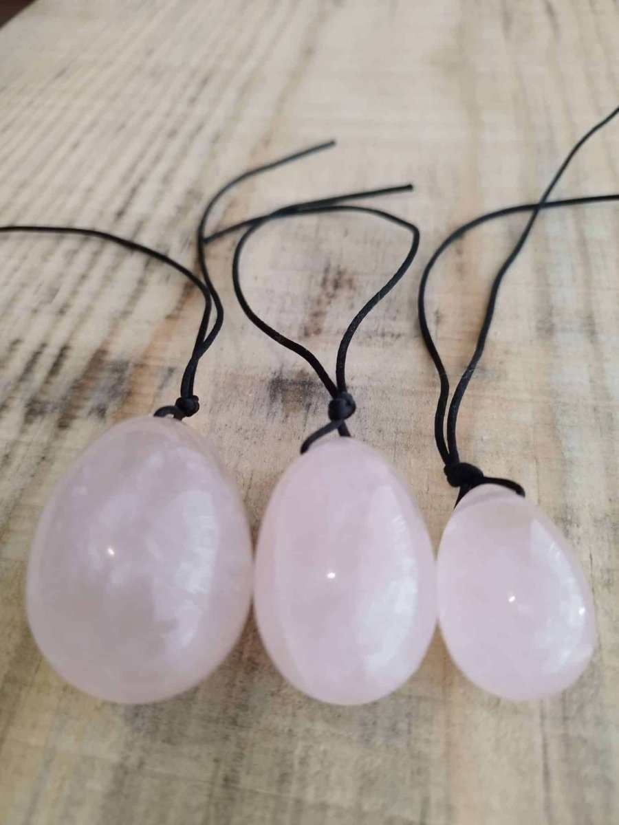 Oeufs de Yoni en Quartz Rose - Divinaroma