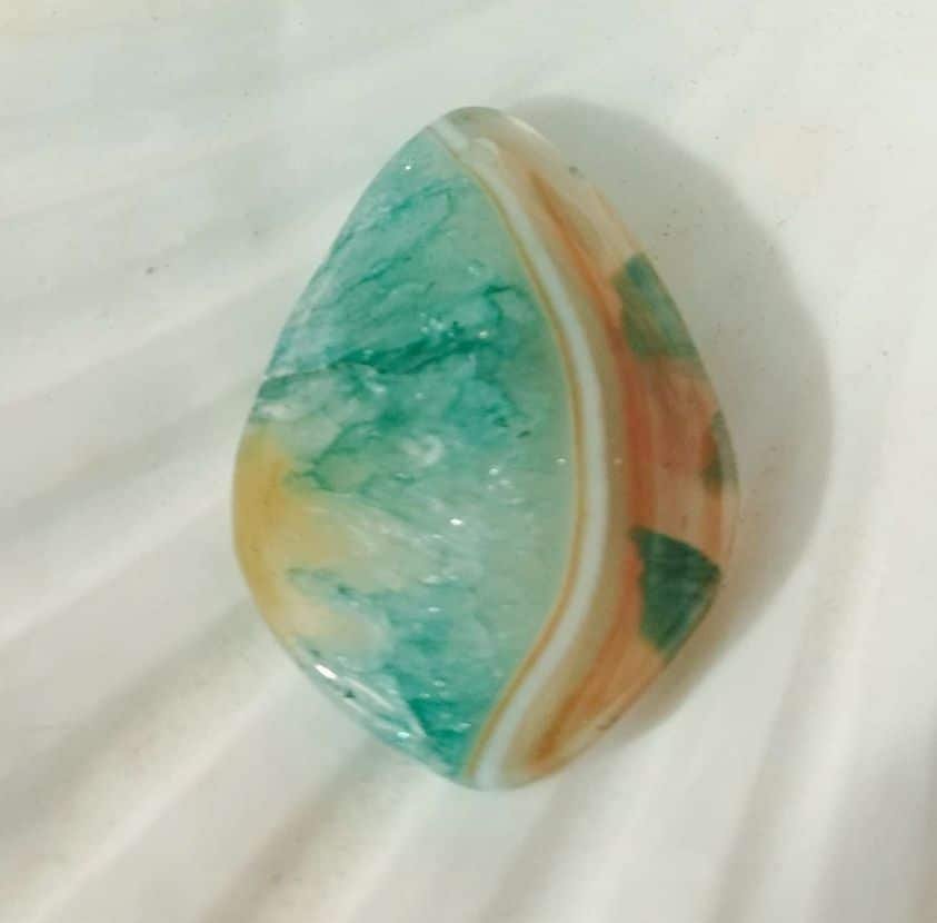 Pendentif Goutte Agate - Divinaroma