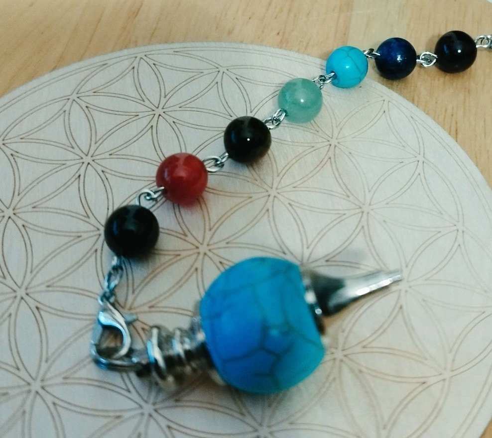 Pendule Turquoise Séphroton - Divinaroma