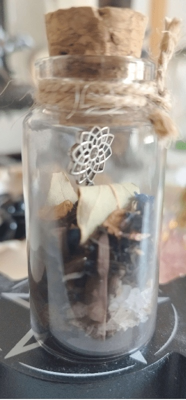Spell Jar Amulette Chance et Protection - Divinaroma