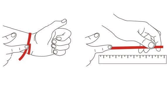 Comment bien mesurer votre poignet - Divinaroma