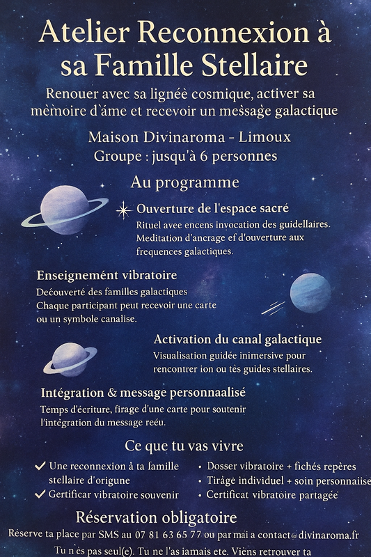 Atelier Reconnexion à sa Famille Stellaire