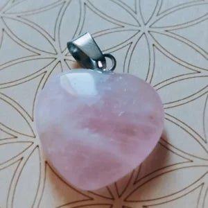 Pendentif quartz rose - Divinaroma